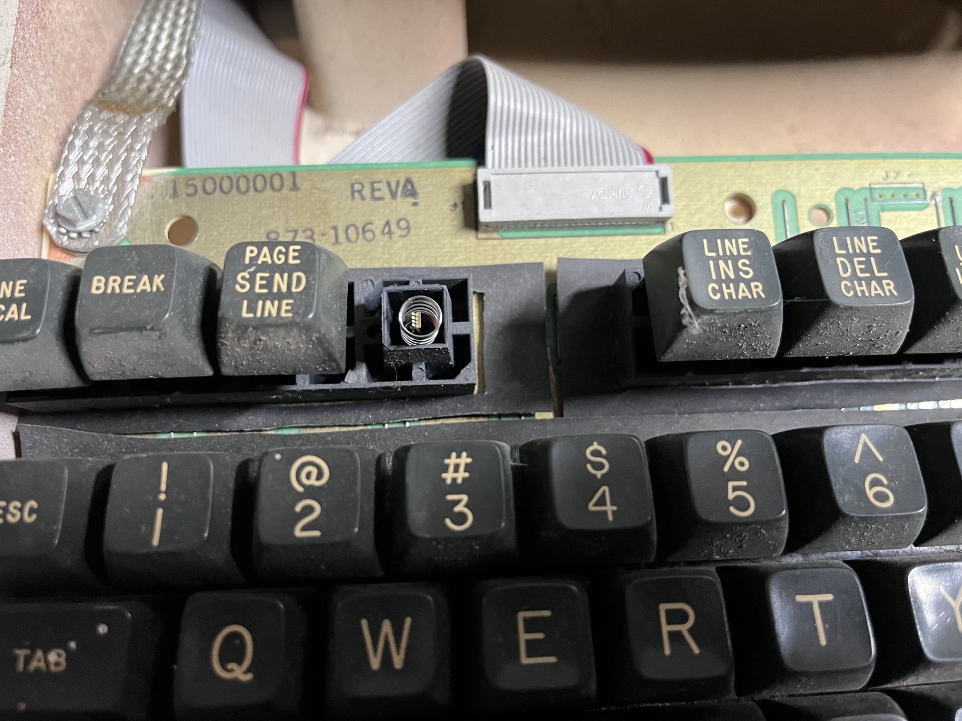 Stack Pole Mech Key Switch